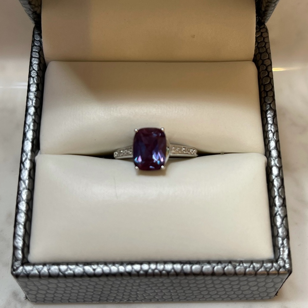 Alexandrite ring